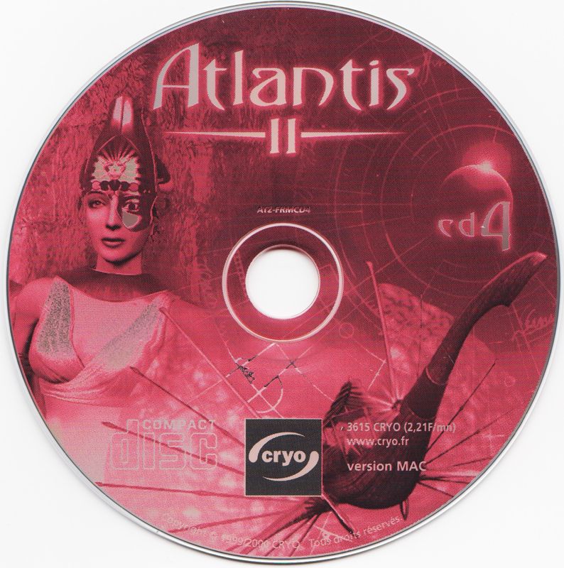 Media for Beyond Atlantis (Macintosh): Disc 4
