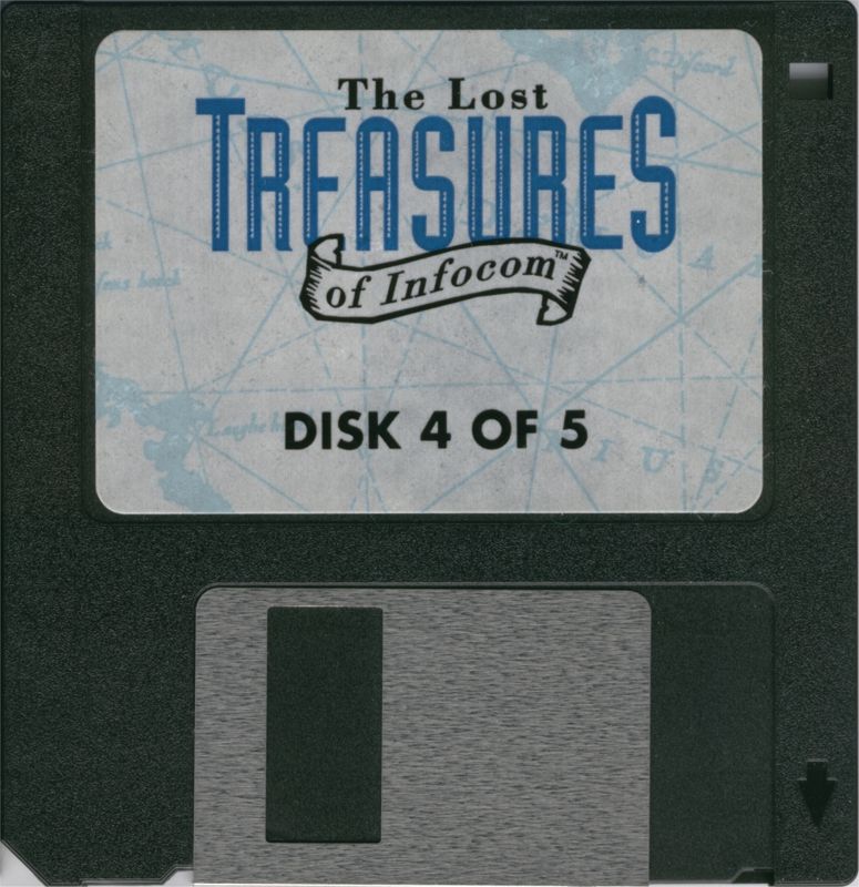 Media for The Lost Treasures of Infocom (DOS) (3.5" Floppy IBM PC, XT, AT, PS/2, Tandy release): Disk 4