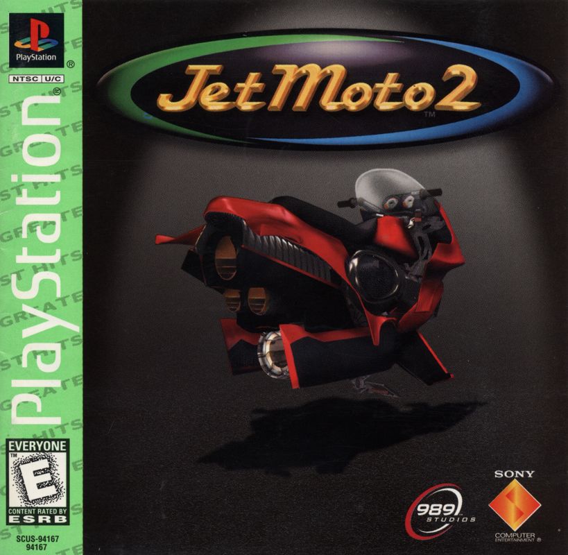 Front Cover for Jet Moto 2 (PlayStation) (Greatest Hits release)