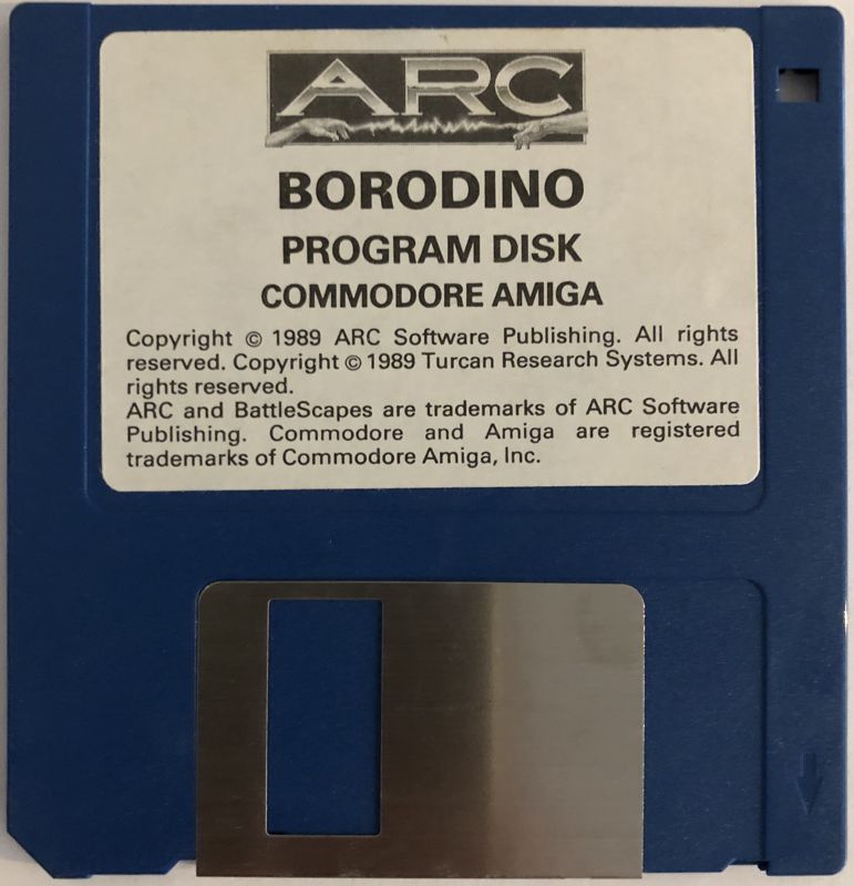 Media for Borodino (Amiga)