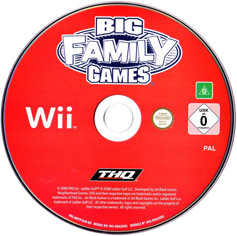 Big Family Games WII PAL ESPAÑOL