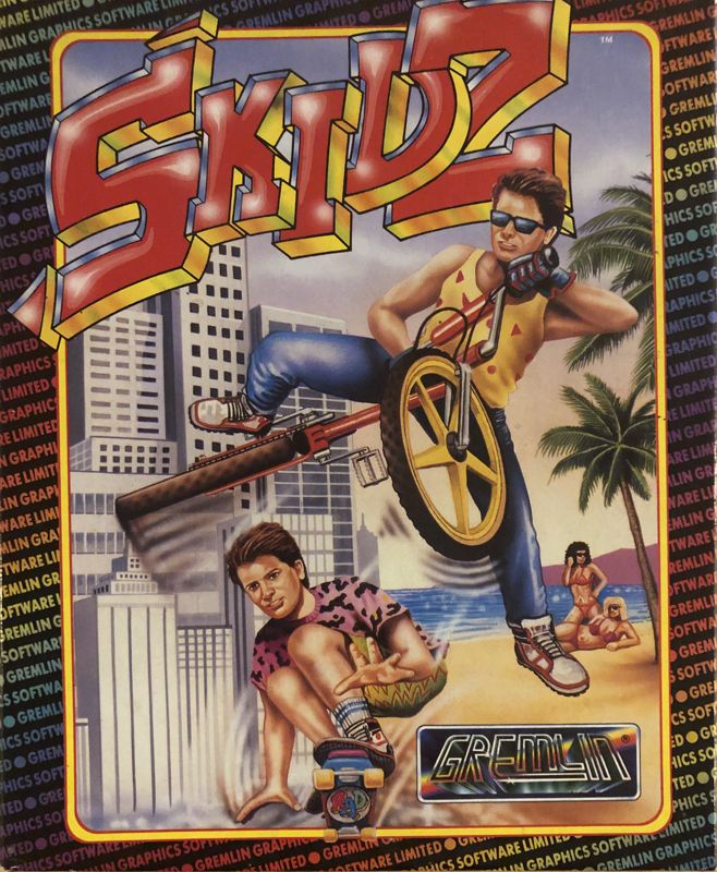 Front Cover for Skidz (Atari ST)