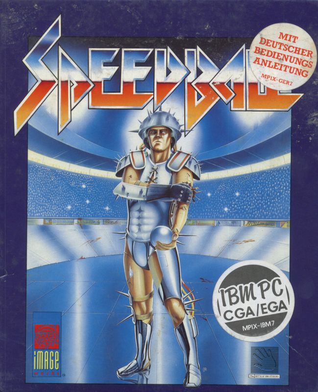 Front Cover for Speedball (DOS)