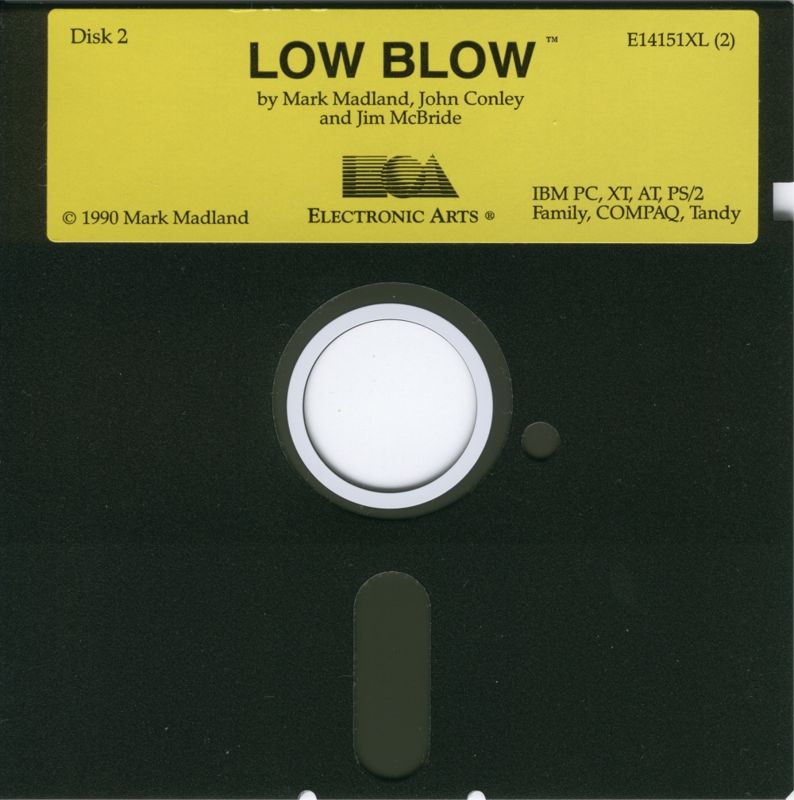 Media for Low Blow (DOS): Disk 2