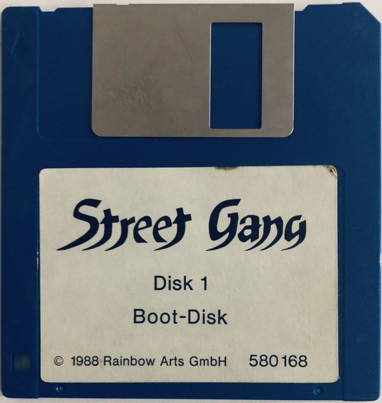 Media for Street Gang (Atari ST): Disk 1/2