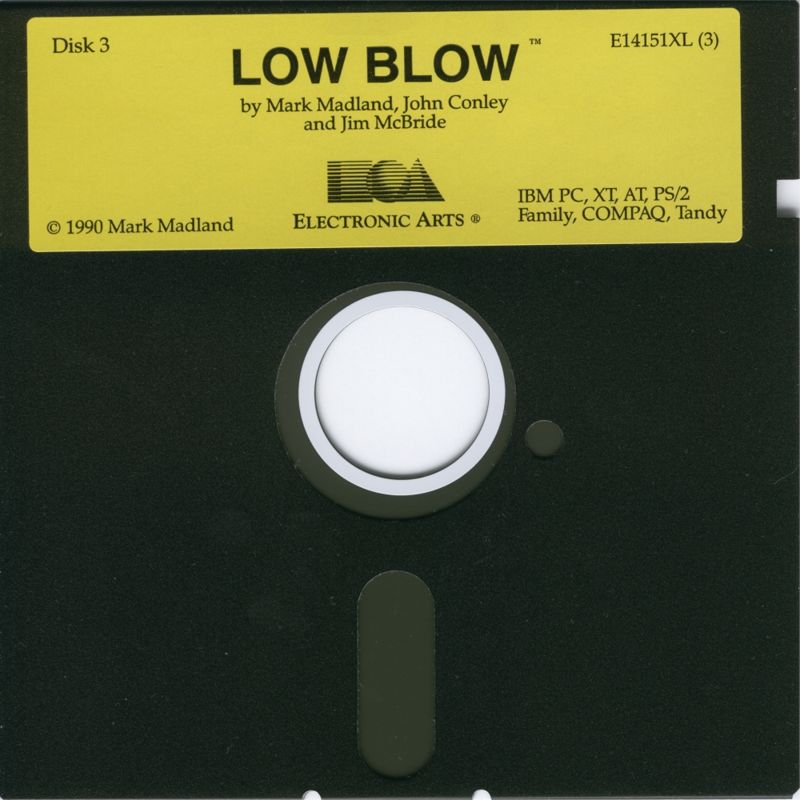 Media for Low Blow (DOS): Disk 3