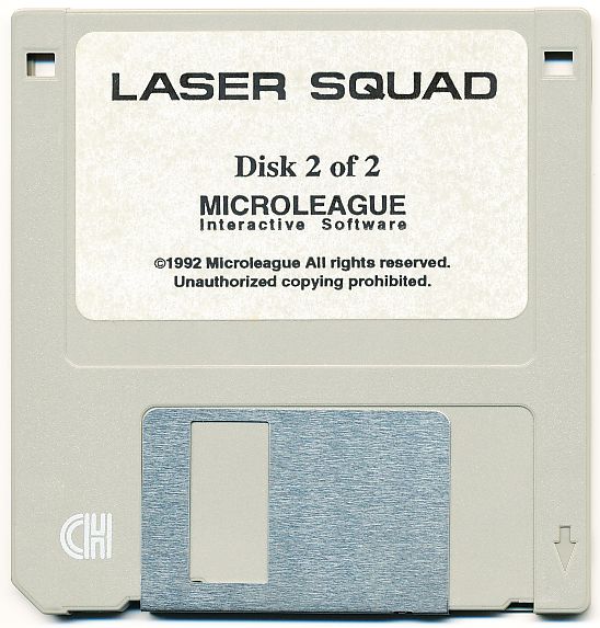 Media for Laser Squad (DOS) (Version 1.0): Disk 2