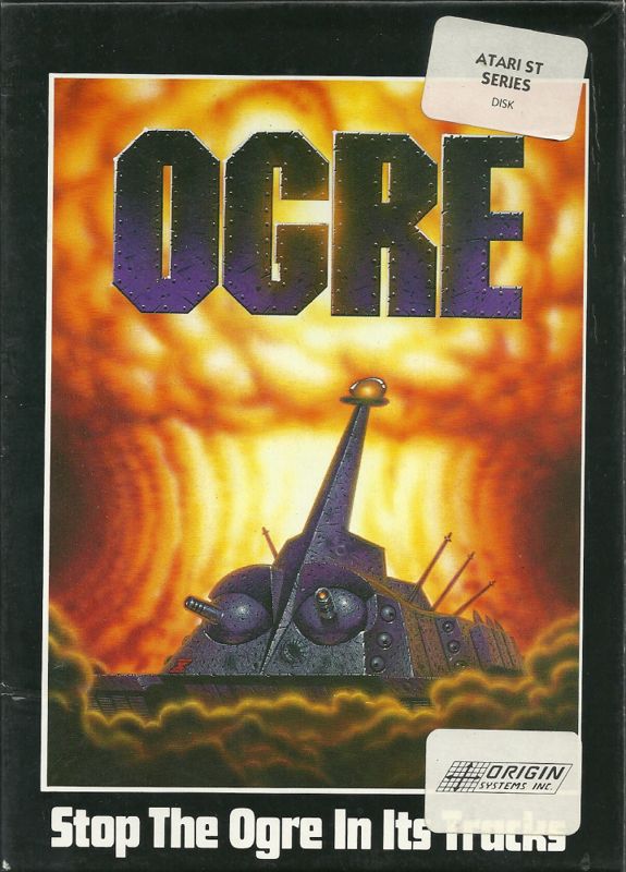Front Cover for Ogre (Atari ST)