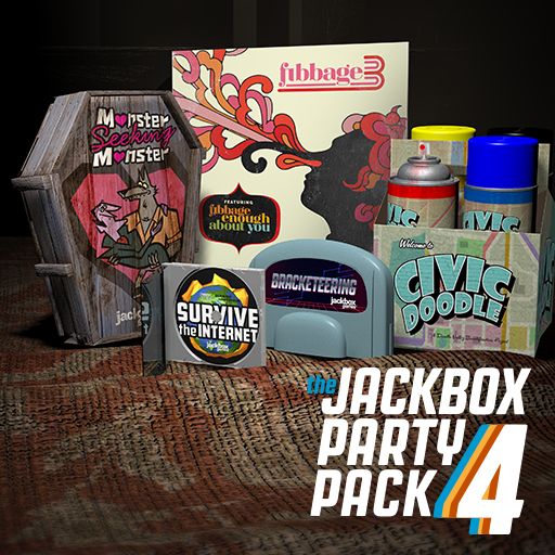 Front Cover for The Jackbox Party Pack 4 (Android) (Google Play release)