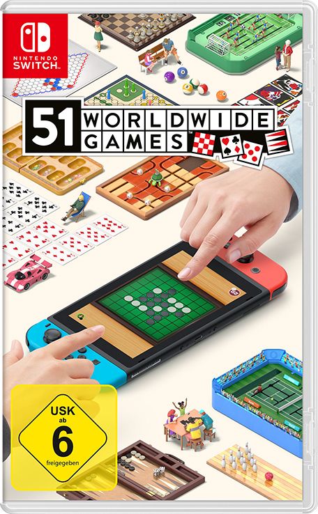 Front Cover for Clubhouse Games: 51 Worldwide Classics (Nintendo Switch) (download release)