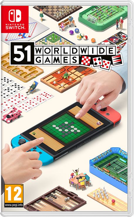 Front Cover for Clubhouse Games: 51 Worldwide Classics (Nintendo Switch) (download release)