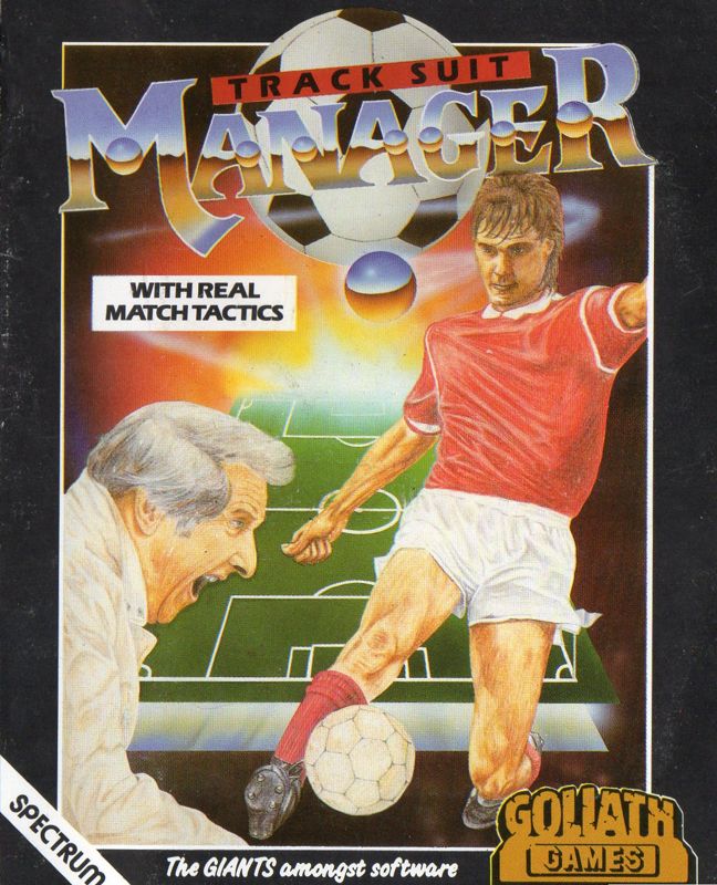 Front Cover for Tracksuit Manager (ZX Spectrum)