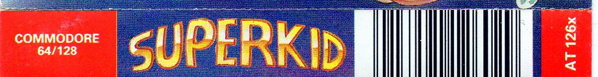 Spine/Sides for Superkid (Commodore 64)