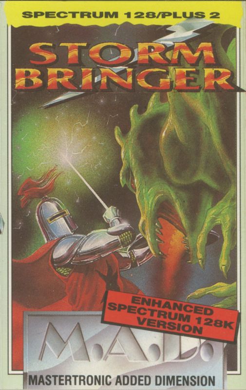 Front Cover for Stormbringer (ZX Spectrum) (128K version)