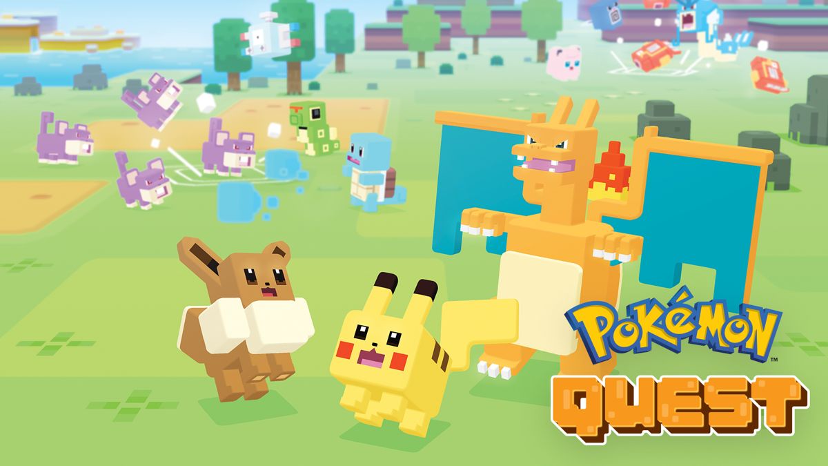 Front Cover for Pokémon Quest (Nintendo Switch) (download release): 2nd version