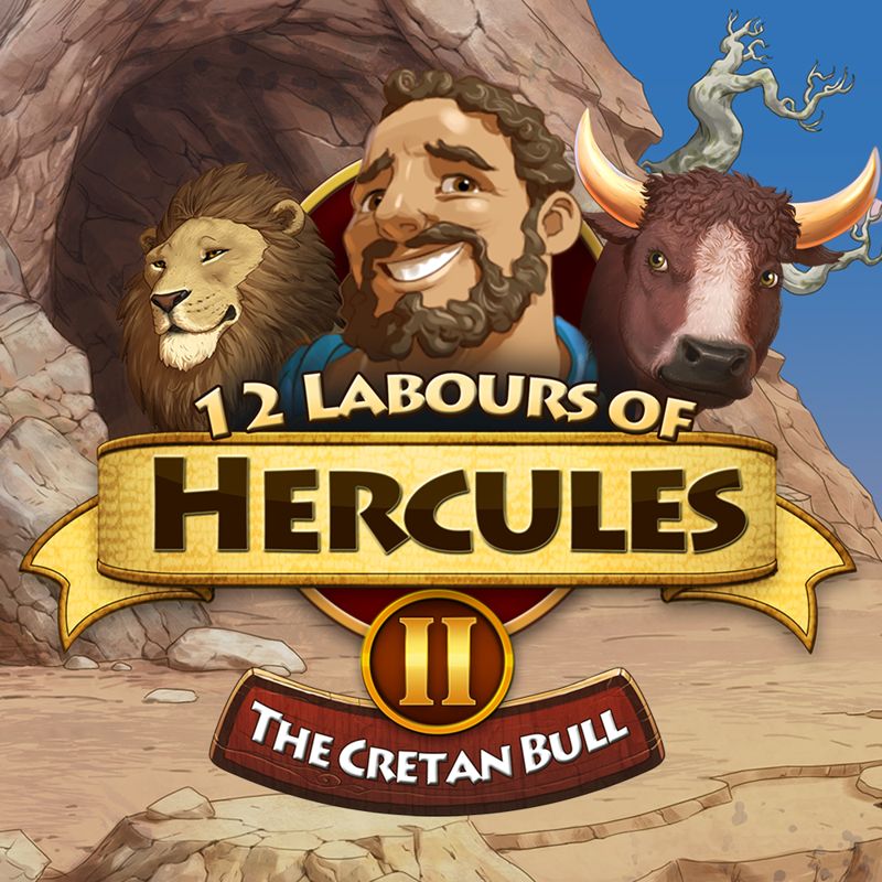 Front Cover for 12 Labours of Hercules II: The Cretan Bull (Nintendo Switch) (download release)