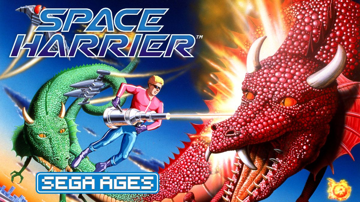 Front Cover for Space Harrier (Nintendo Switch) (download release): 2nd version