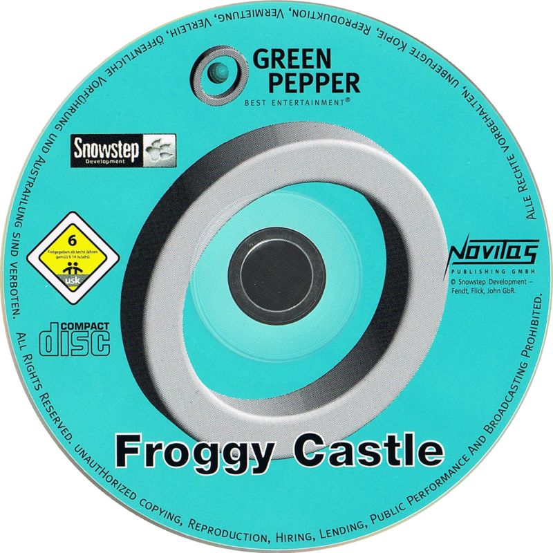 Media for Froggy Castle (Windows) (Green Pepper release)