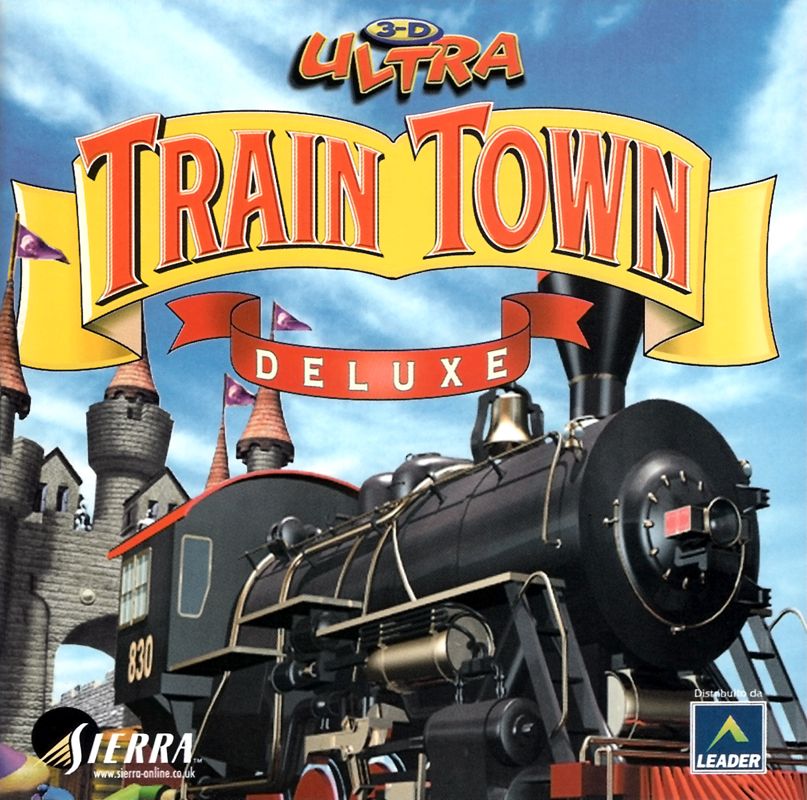Manual for 3-D Ultra Lionel Train Town Deluxe (Windows): Front