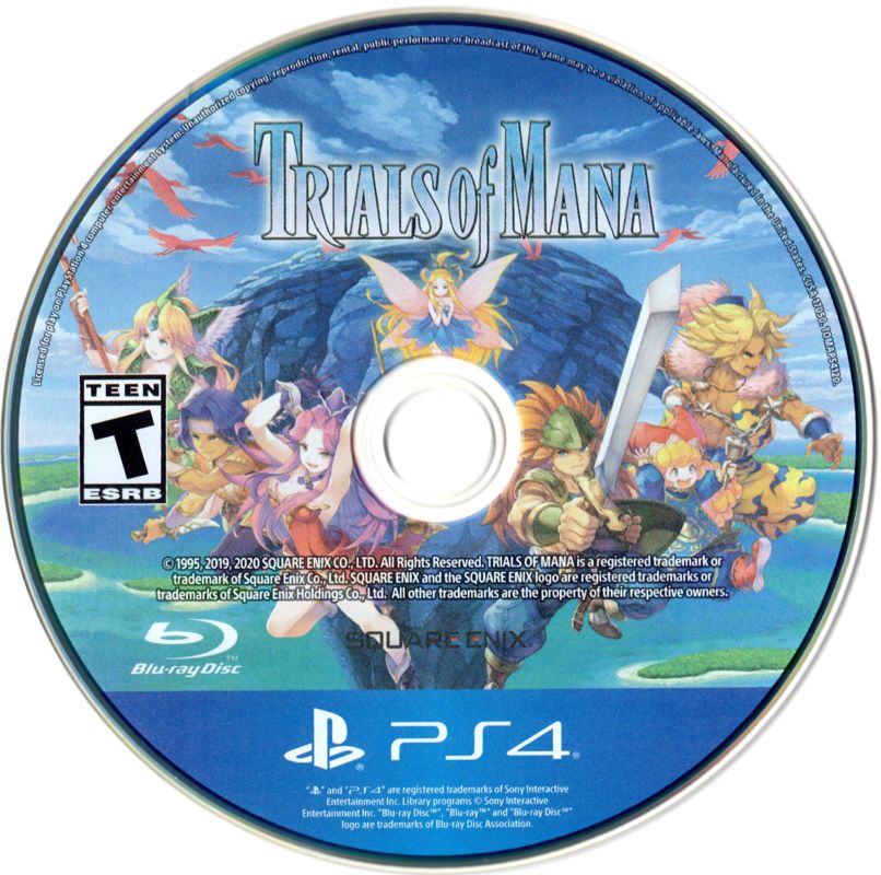 Media for Trials of Mana (PlayStation 4)