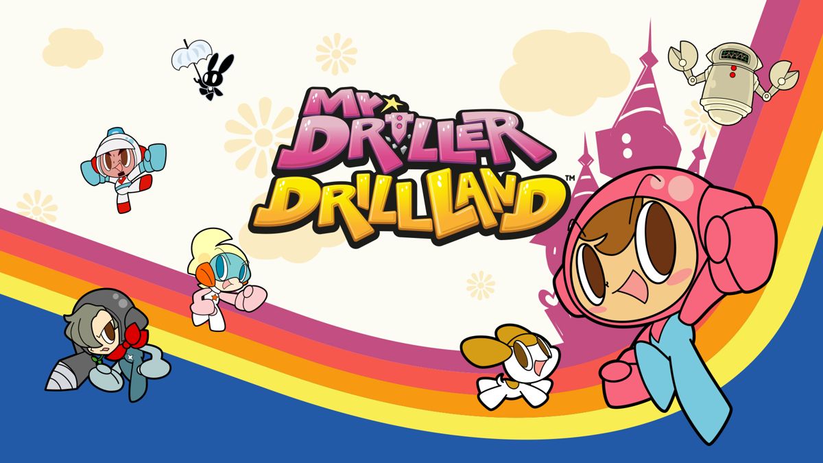 Front Cover for Mr. Driller: Drill Land (Nintendo Switch) (download release)