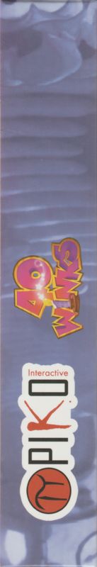 Spine/Sides for 40 Winks (Nintendo 64): Top Side