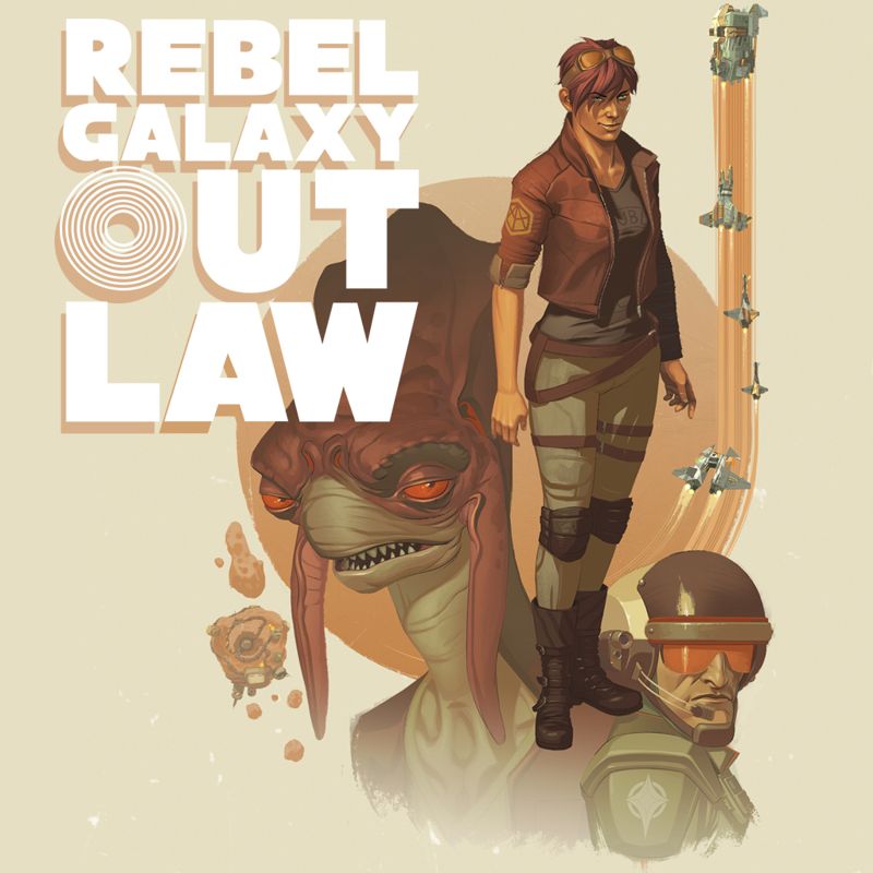 Front Cover for Rebel Galaxy Outlaw (Nintendo Switch) (download release)