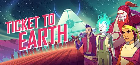 Front Cover for Ticket to Earth (Macintosh and Windows) (Steam release): 2017 version