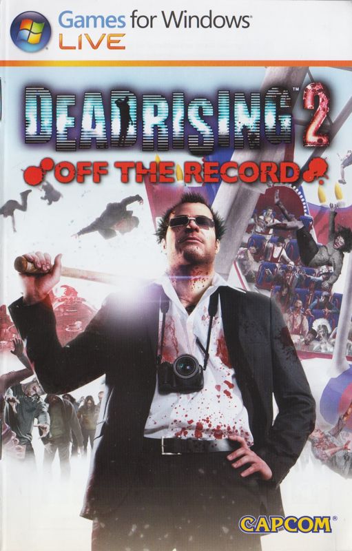 Manual for Dead Rising 2: Off the Record (Windows): Front (22-page)