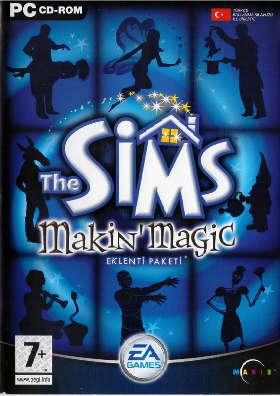 Front Cover for The Sims: Makin' Magic (Windows)