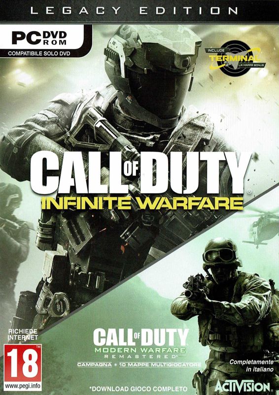 Call Of Duty Infinite Warfare Legacy Edition Uncut Call of Duty: Infinite Warfare (Legacy Edition) cover or packaging