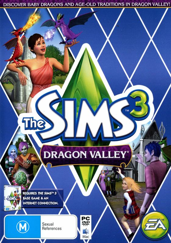 Front Cover for The Sims 3: Dragon Valley (Windows)