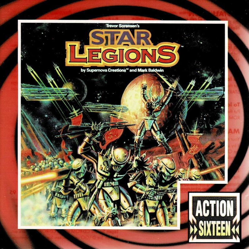 Front Cover for Trevor Sorensen's Star Legions (DOS) (Action Sixteen release)