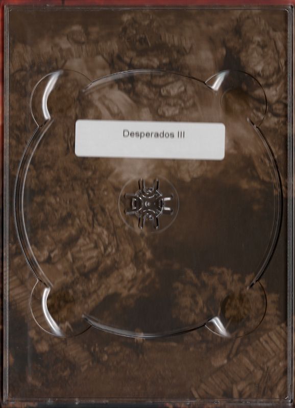 Inside Cover for Desperados III (Windows): Left
