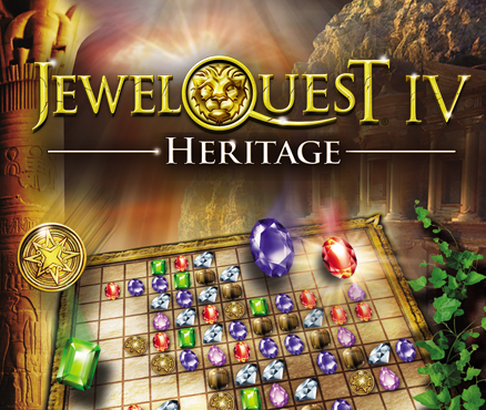 Front Cover for Jewel Quest IV: Heritage (Nintendo 3DS) (download release)