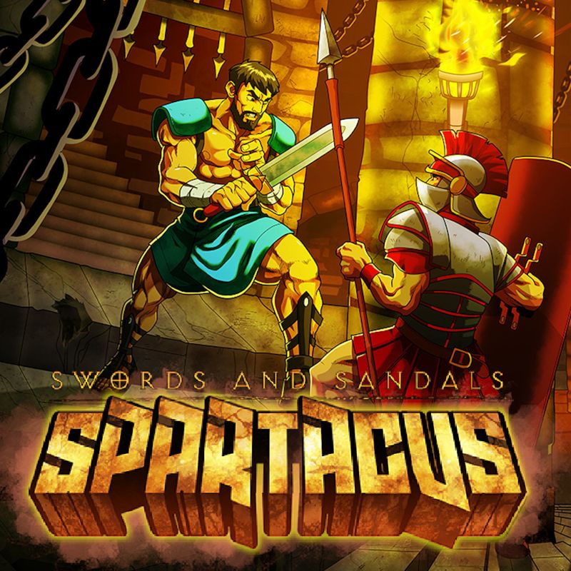 Front Cover for Swords and Sandals: Spartacus (Nintendo Switch) (download release)