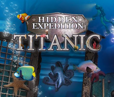 Front Cover for Hidden Expedition: Titanic (Nintendo 3DS) (download release)