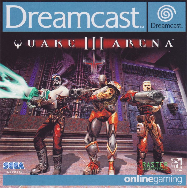 Front Cover for Quake III: Arena (Dreamcast)