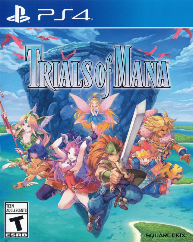 Front Cover for Trials of Mana (PlayStation 4)