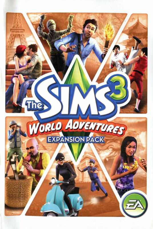 Manual for The Sims 3: World Adventures (Macintosh and Windows): Front