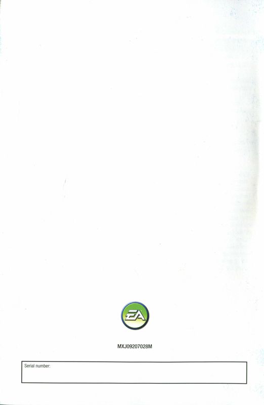 Manual for The Sims 3: World Adventures (Macintosh and Windows): Back