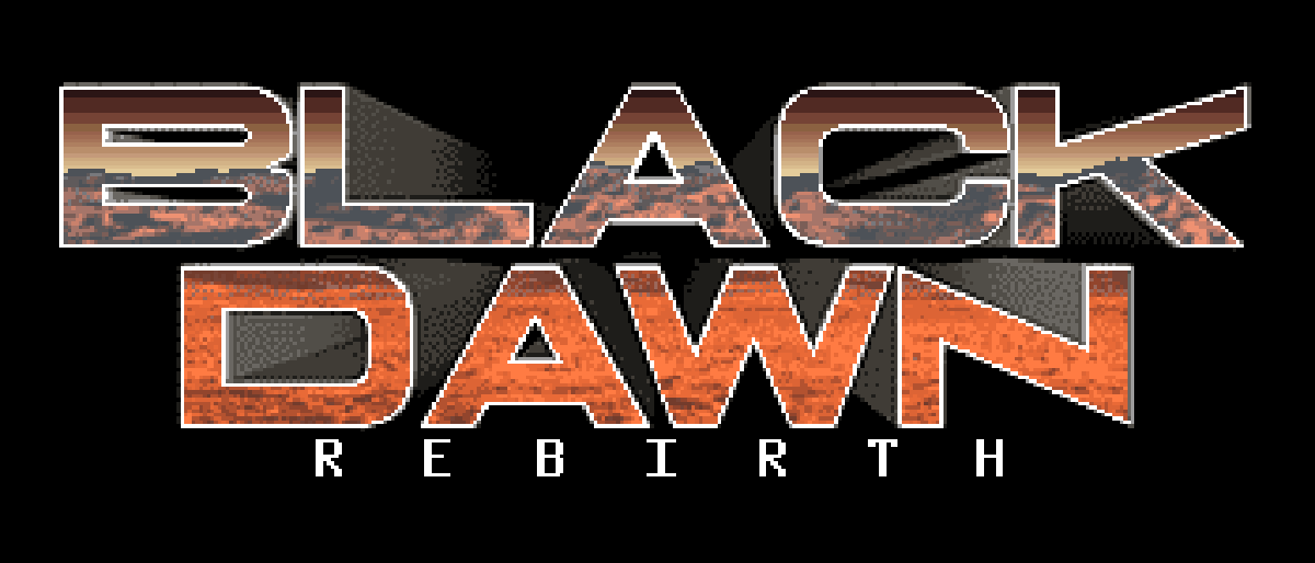 Front Cover for Black Dawn: Rebirth (Amiga)