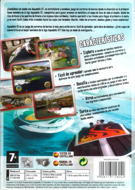 Back Cover for Power Boat GT (Windows)