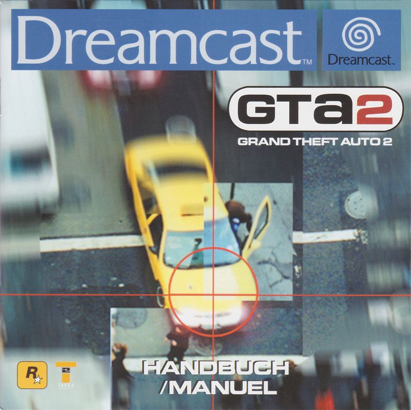 Manual for Grand Theft Auto 2 (Dreamcast)