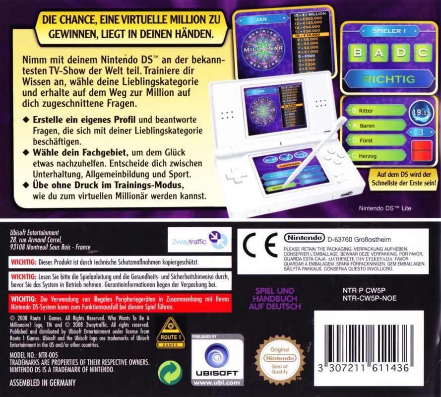 Who Wants to Be a Millionaire: 2nd Edition cover or packaging material ...
