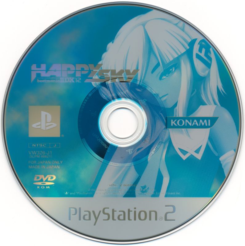 Media for beatmania IIDX 12: HAPPY SKY (PlayStation 2)