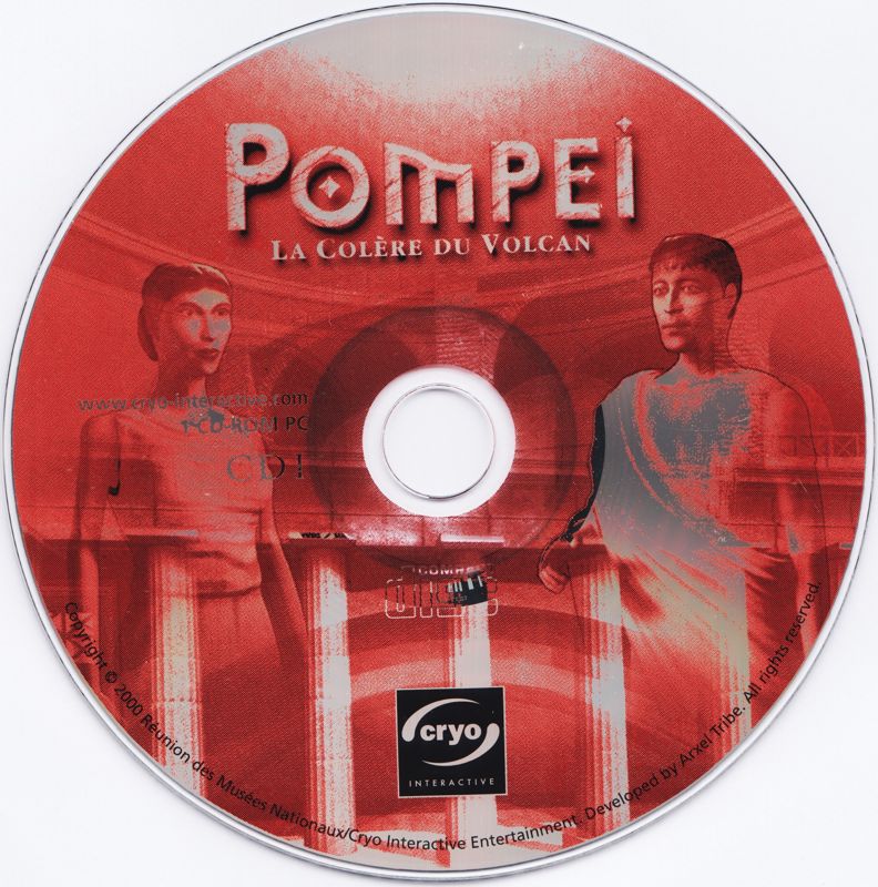 Media for TimeScape: Journey to Pompeii (Windows) (Alternate release): Disc 1