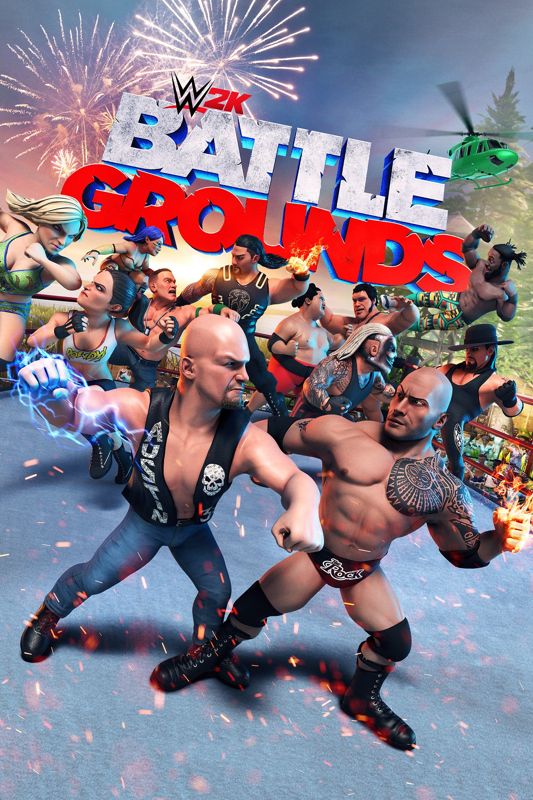 Front Cover for WWE 2K Battlegrounds (Xbox One) (download release)