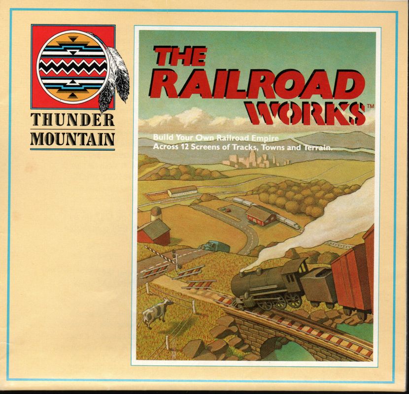 Manual for The Railroad Works (Apple II): Front
