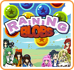 Front Cover for Raining Blobs (Nintendo Switch) (download release): 1st version